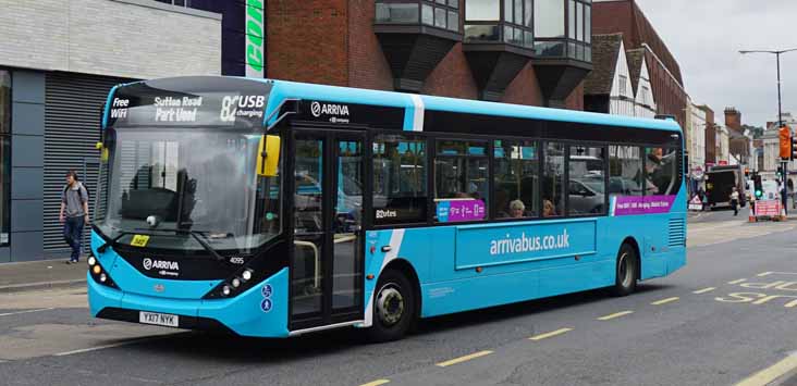 Arriva Kent Thameside Alexander Dennis Enviro200MMC 4095